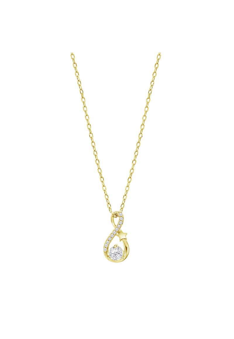 COLLAR LP3647-1/2 LOTUS SILVER MUJER CHARMING LADY - 1