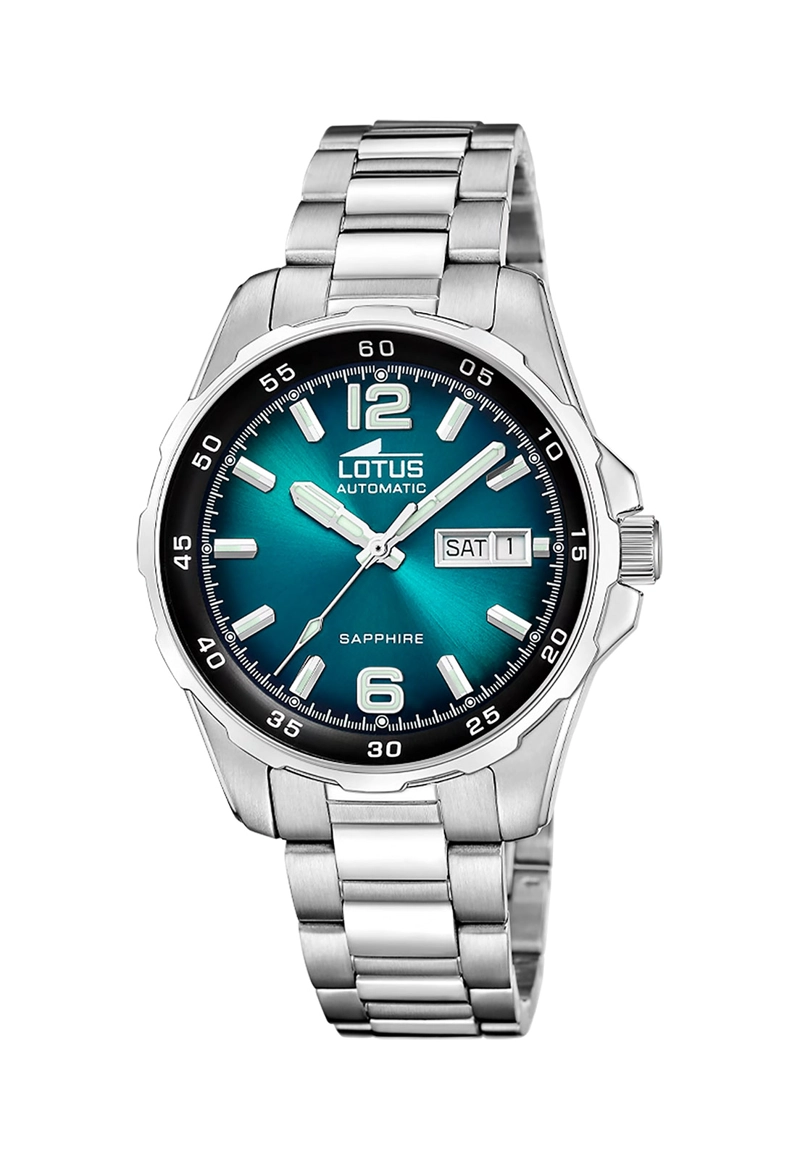 RELOJ 18997/1 LOTUS AZUL HOMBRE AUTOMATICO - 1
