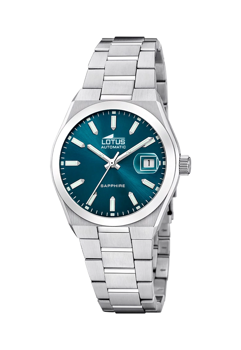 RELOJ 18996/4 LOTUS AZUL HOMBRE AUTOMATICO - 1