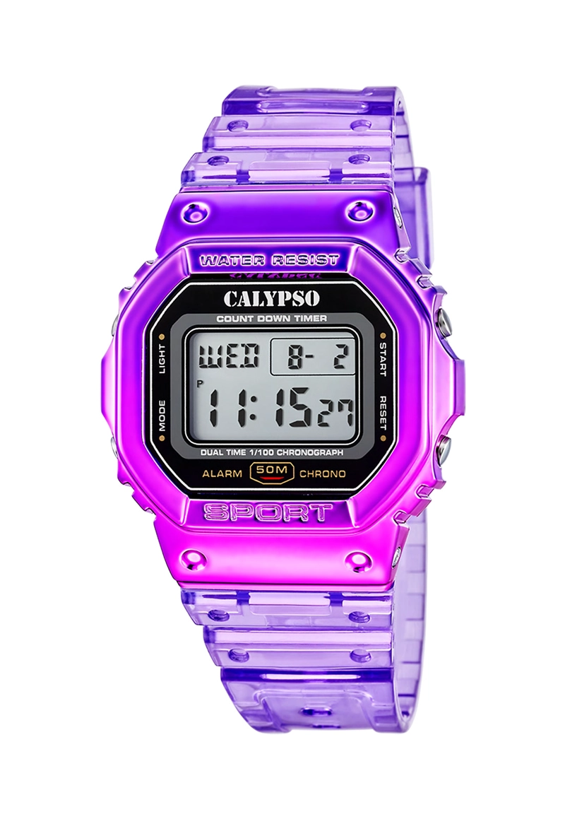 RELOJ K5874/2 CALYPSO LILA MUJER COLOR SPLASH - 1