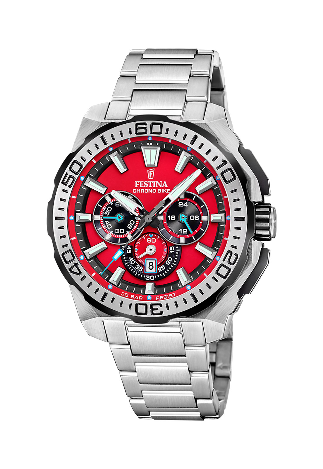 RELOJ F20724/5 FESTINA ROJO HOMBRE CHRONO BIKE - 1
