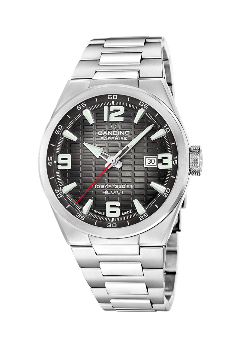 RELOJ C4797/5 CANDINO SWISS NEGRO HOMBRE CANDINO 1947 - 1