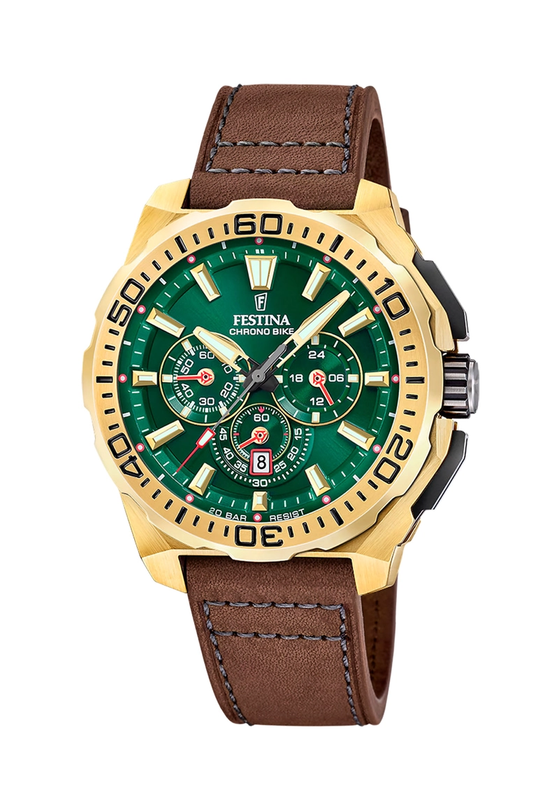 RELOJ F20728/2 FESTINA VERDE HOMBRE CHRONO BIKE - 1