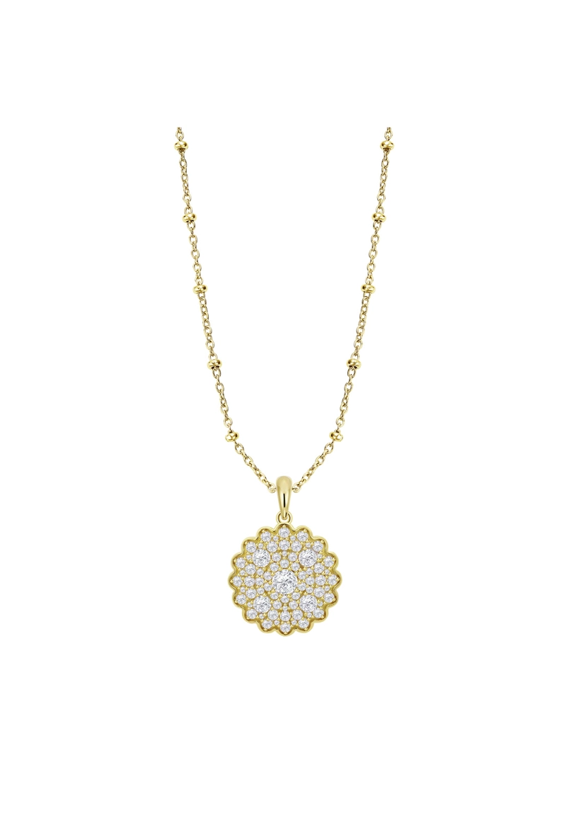 COLLAR LP3886-1/2 LOTUS SILVER MUJER PURE ESSENTIAL - 1