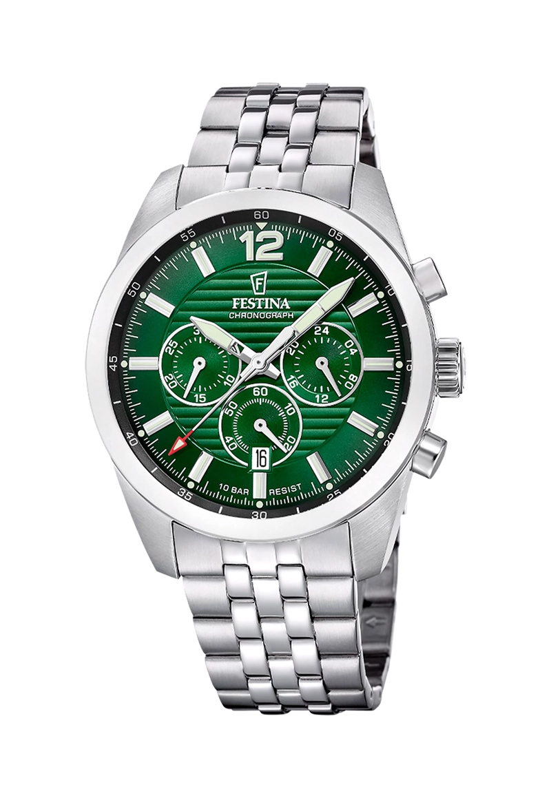 RELOJ F20742/5 FESTINA VERDE HOMBRE TIMELESS CHRONOGRAPH - 1