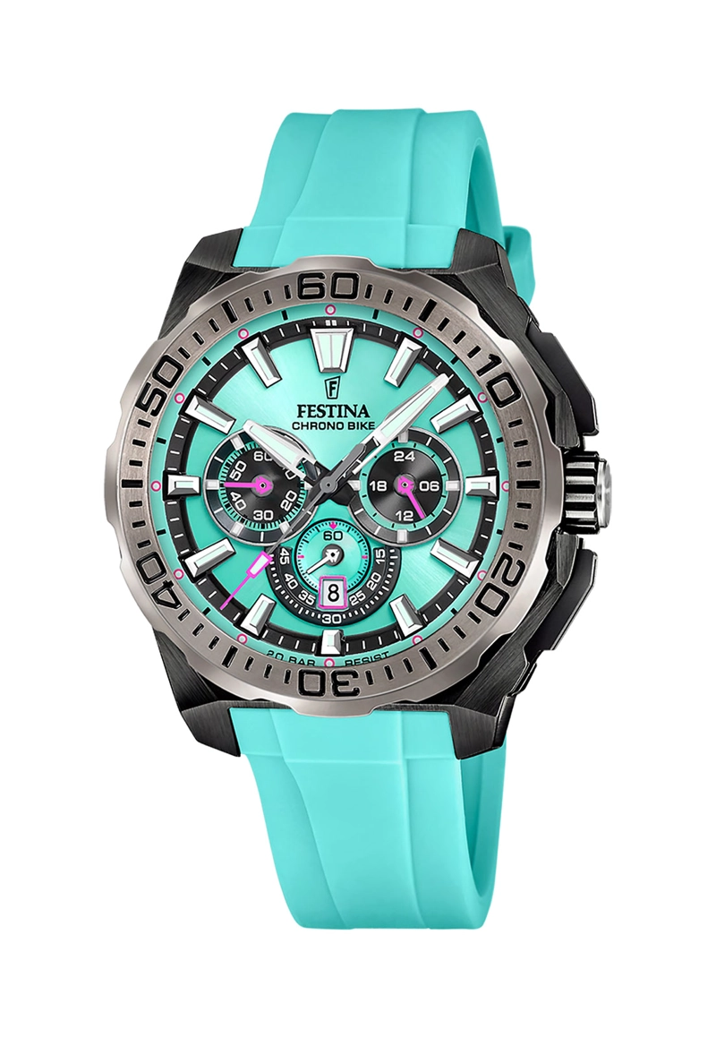 RELOJ F20726/2 FESTINA TURQUESA HOMBRE CHRONO BIKE - 1