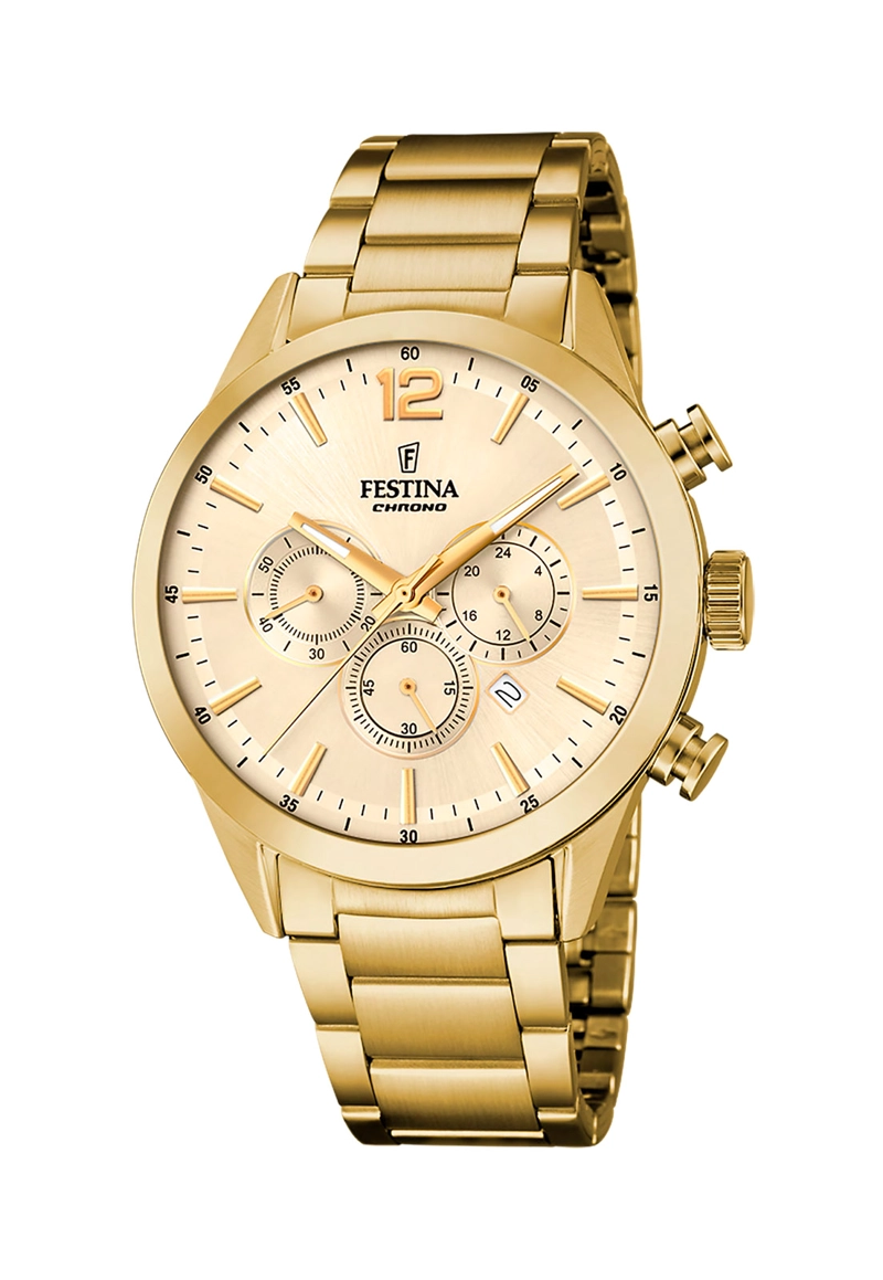 RELOJ F20633/4 FESTINA DORADO HOMBRE TIMELESS CHRONOGRAPH - 1