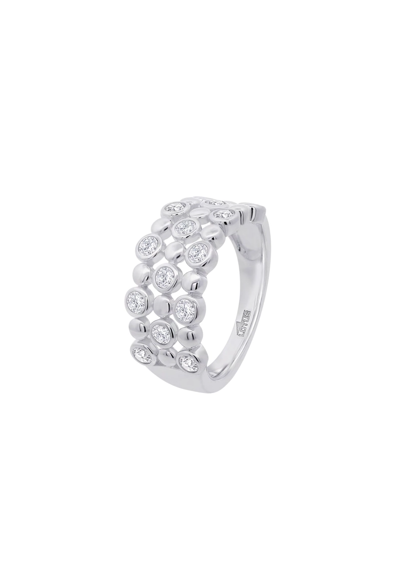 ANILLO LP3879-3/118 LOTUS SILVER MUJER PURE ESSENTIAL - 1