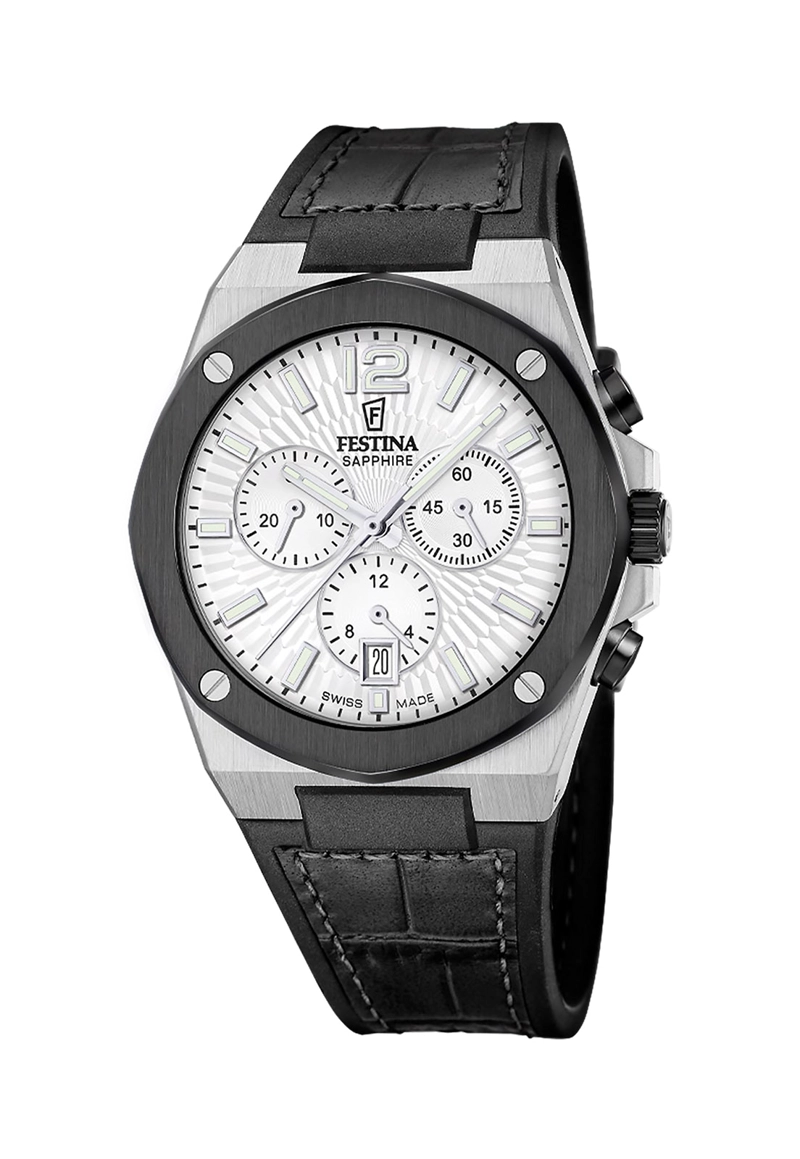 RELOJ F22003/1 FESTINA SWISS PLATEADO HOMBRE VALLEY - 1