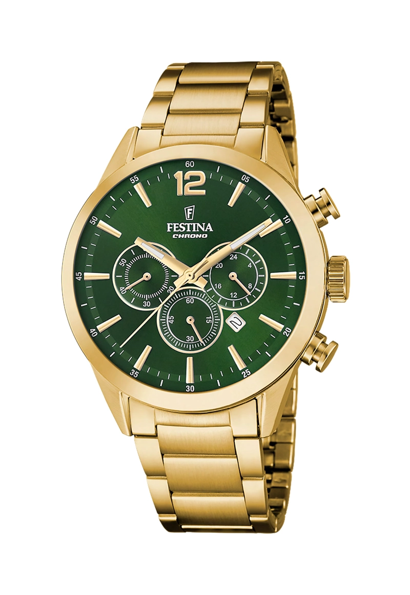 RELOJ F20633/5 FESTINA VERDE HOMBRE TIMELESS CHRONOGRAPH - 1