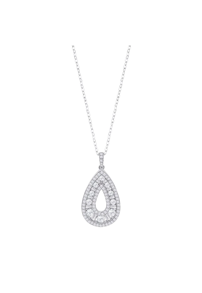 COLLAR LP3883-1/1 LOTUS SILVER MUJER PURE ESSENTIAL - 1