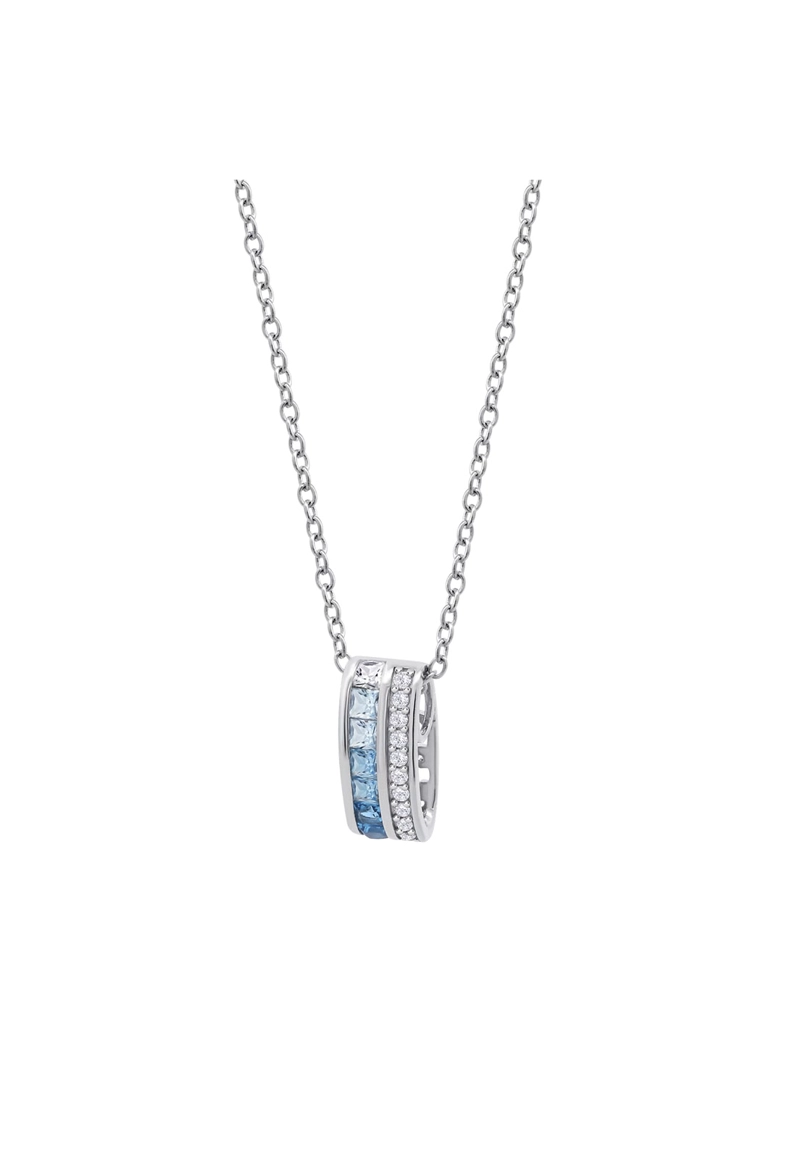 COLLAR LP3912-1/1 LOTUS SILVER MUJER LEROS - 1