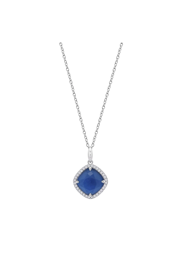 COLLAR LP3921-1/1 LOTUS SILVER MUJER LEROS - 1