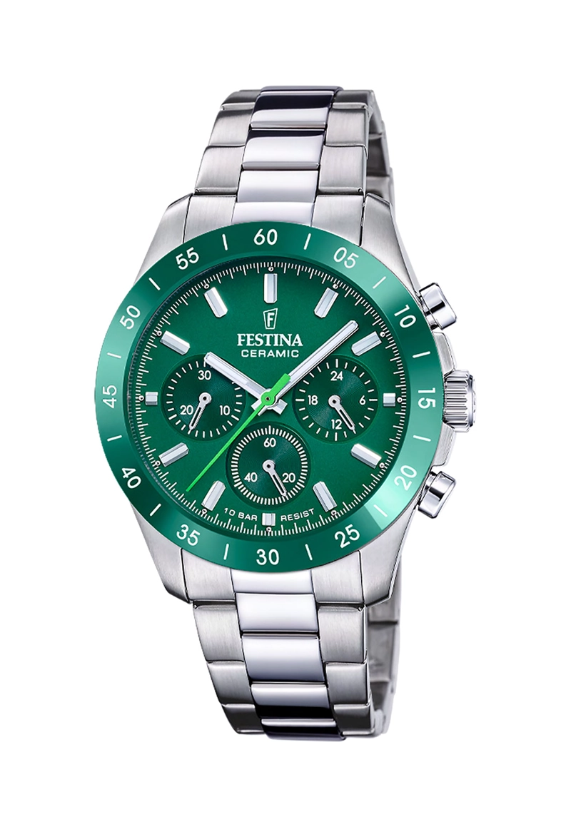 RELOJ F20693/6 FESTINA VERDE MUJER CERAMIC - 1