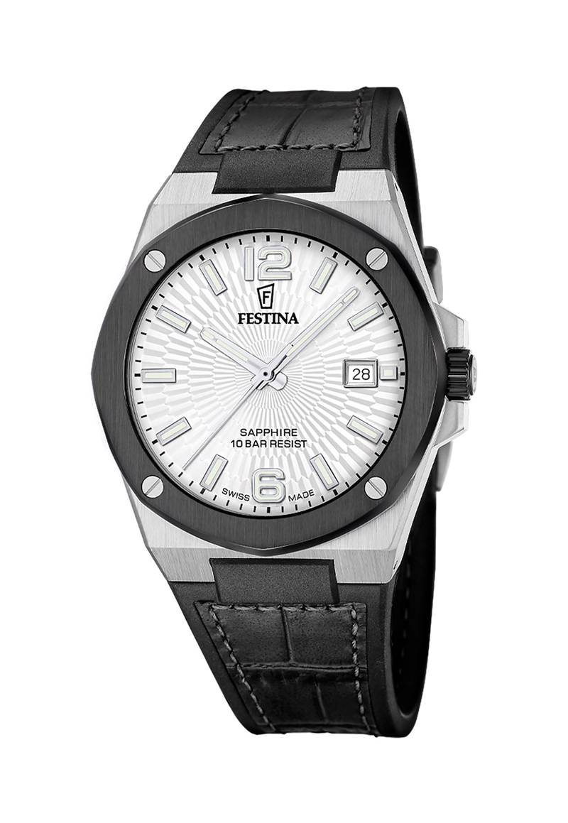 RELOJ F22001/1 FESTINA SWISS PLATEADO HOMBRE VALLEY - 1