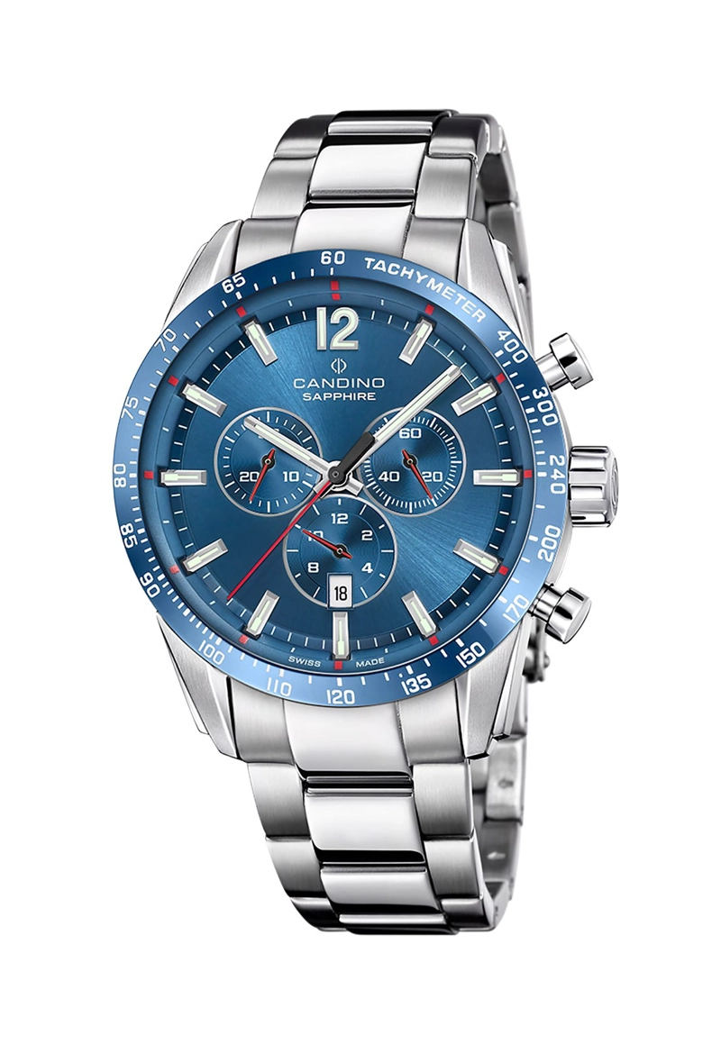 RELOJ C4757/F CANDINO SWISS AZUL HOMBRE GENTS CLASSIC - 1