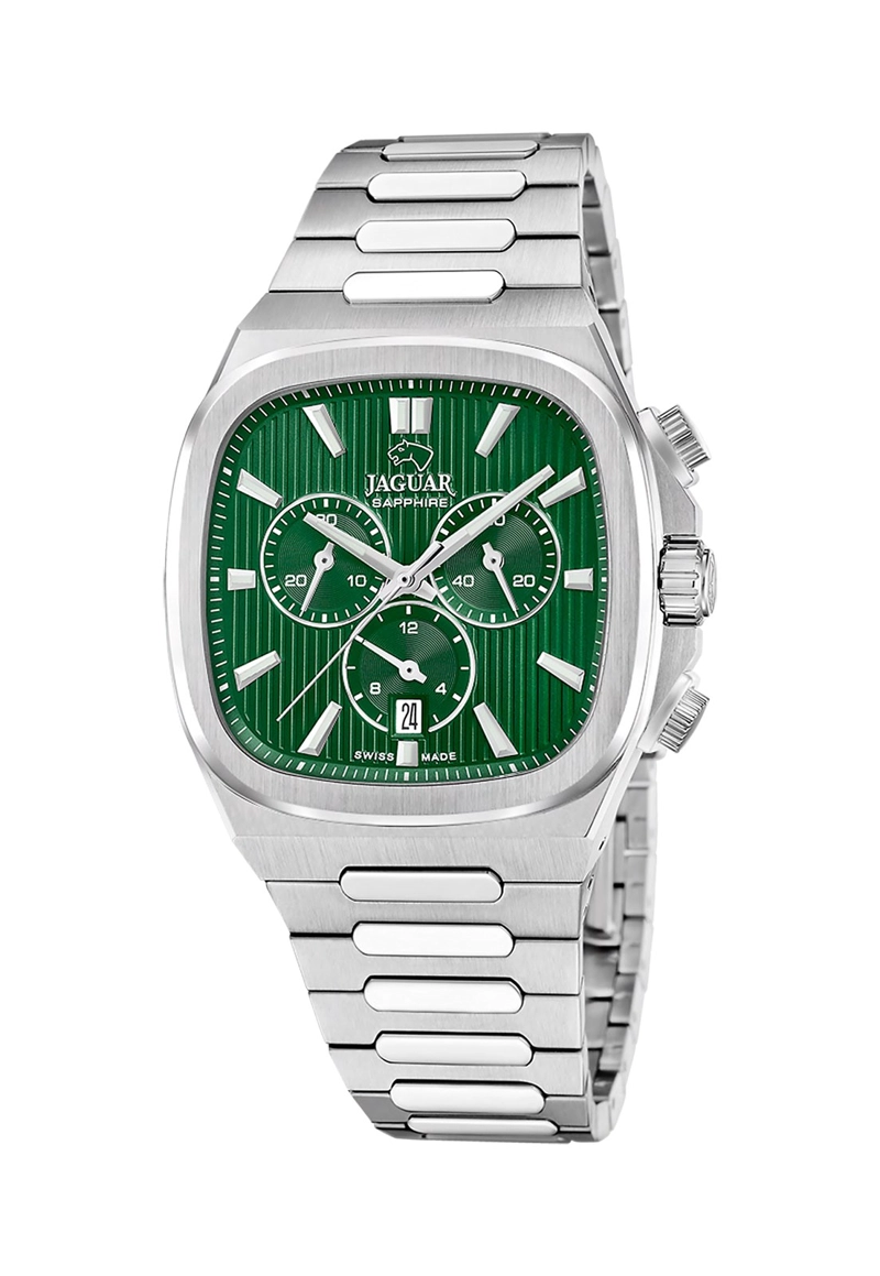 RELOJ J1048/3 JAGUAR SWISS VERDE HOMBRE RONDCARRE - 1