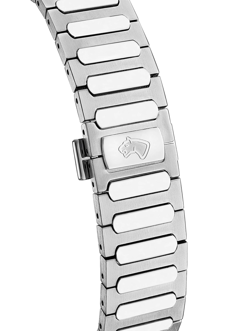 RELOJ J1048/1 JAGUAR SWISS PLATEADO HOMBRE RONDCARRE - 2