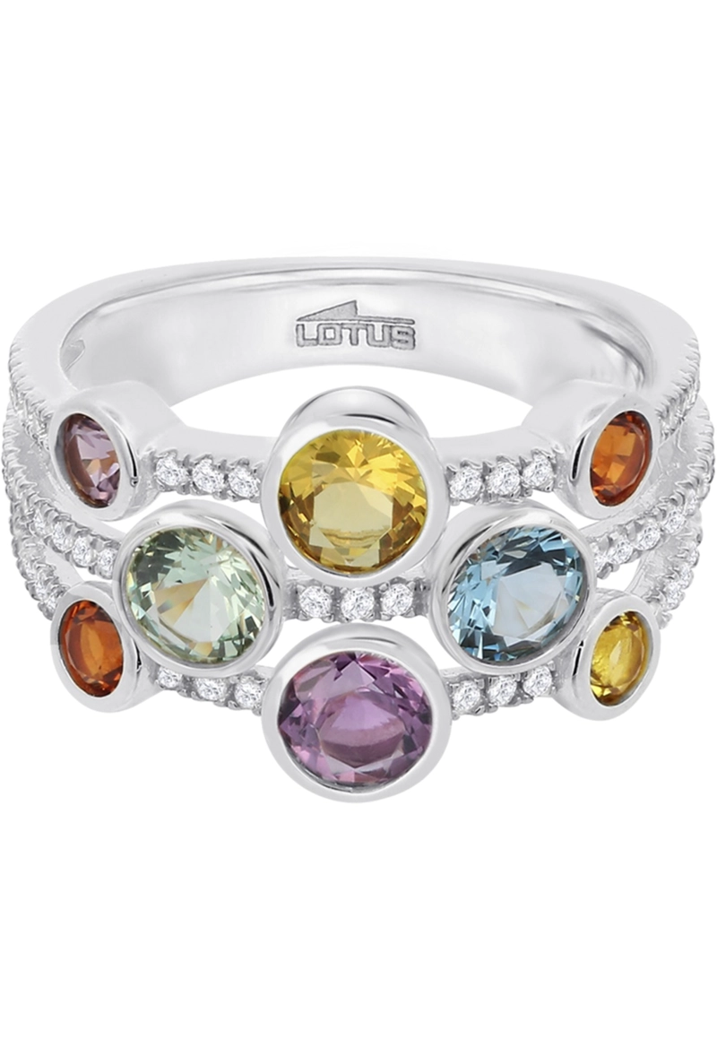 ANILLO LP3878-3/114 LOTUS SILVER PLATEADO MUJER LEROS - 3