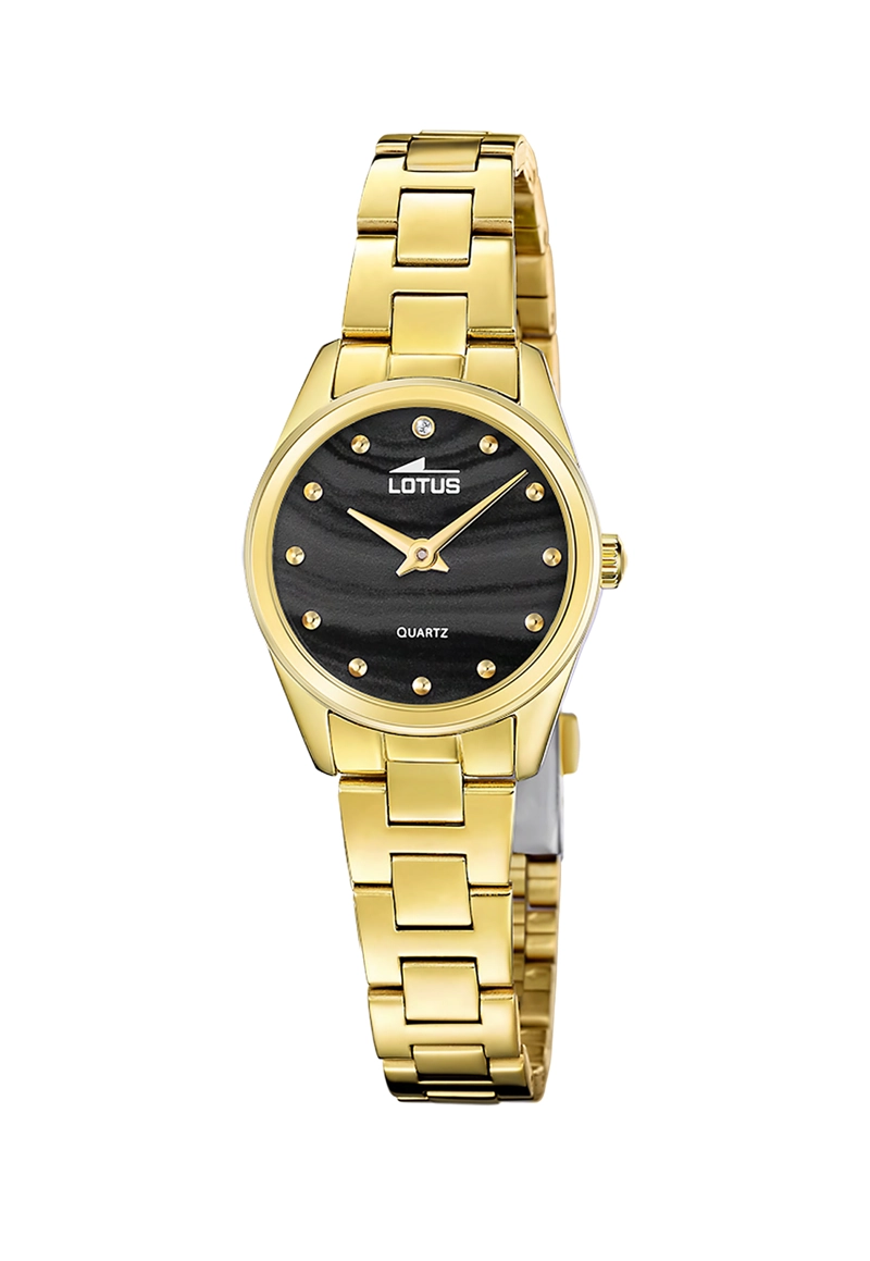 RELOJ 19007/4 LOTUS NEGRO MUJER 2GETHER - 1