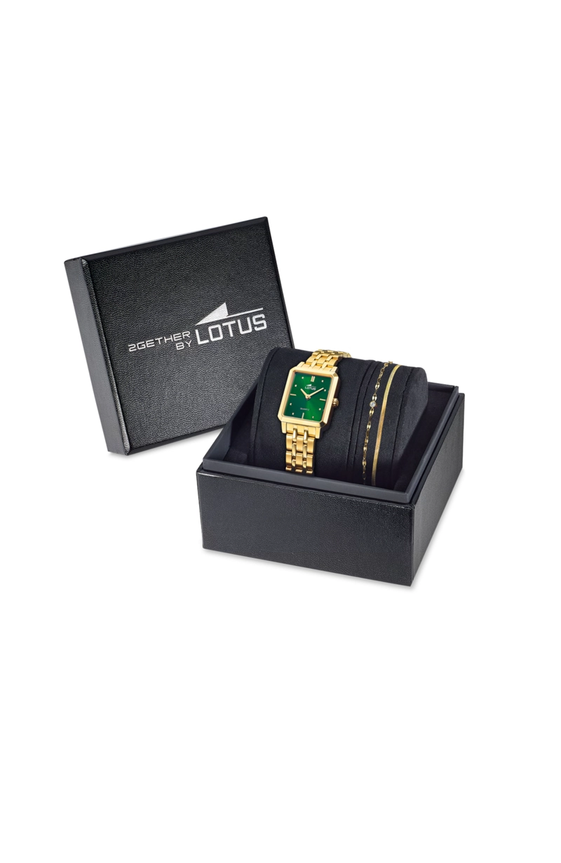 RELOJ 19009/5 LOTUS VERDE MUJER 2GETHER - 4