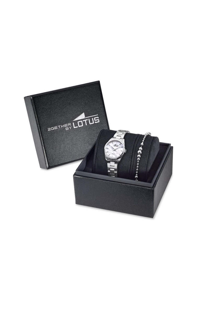 RELOJ 19006/1 LOTUS BLANCO MUJER 2GETHER - 3