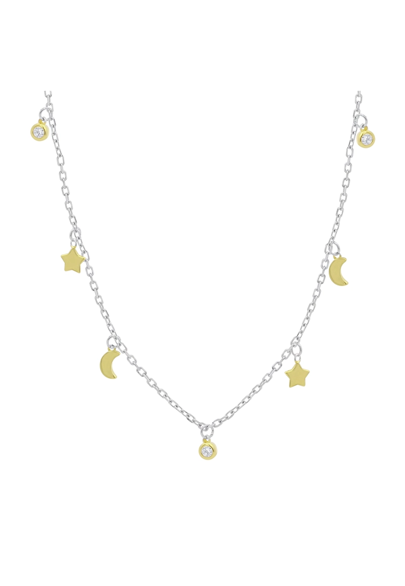 COLLAR LP3890-1/1 LOTUS SILVER MUJER - 2