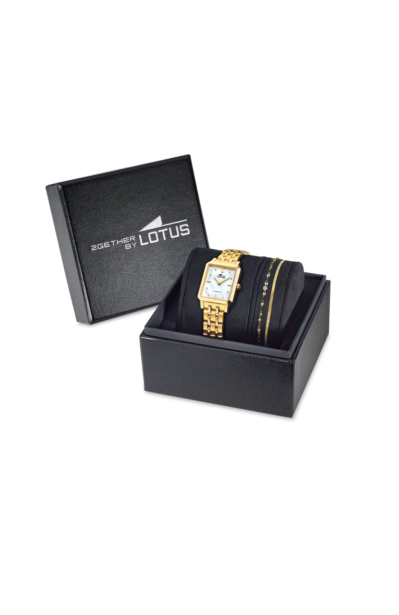 RELOJ 19009/1 LOTUS BLANCO MUJER 2GETHER - 3