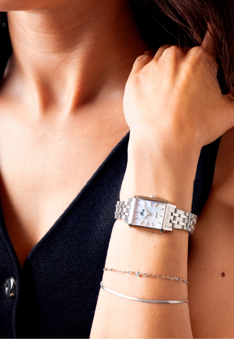 RELOJ 19008/1 LOTUS BLANCO MUJER OLD MONEY - 4