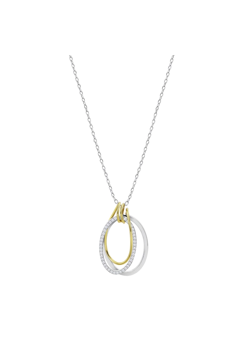 COLLAR LP3885-1/1 LOTUS SILVER MUJER - 1