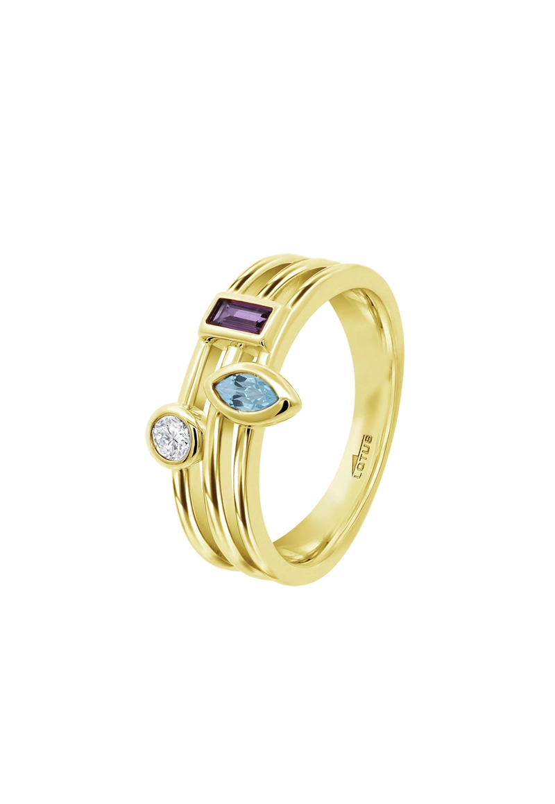ANILLO LP3882-3/214 LOTUS SILVER MUJER LEROS - 1