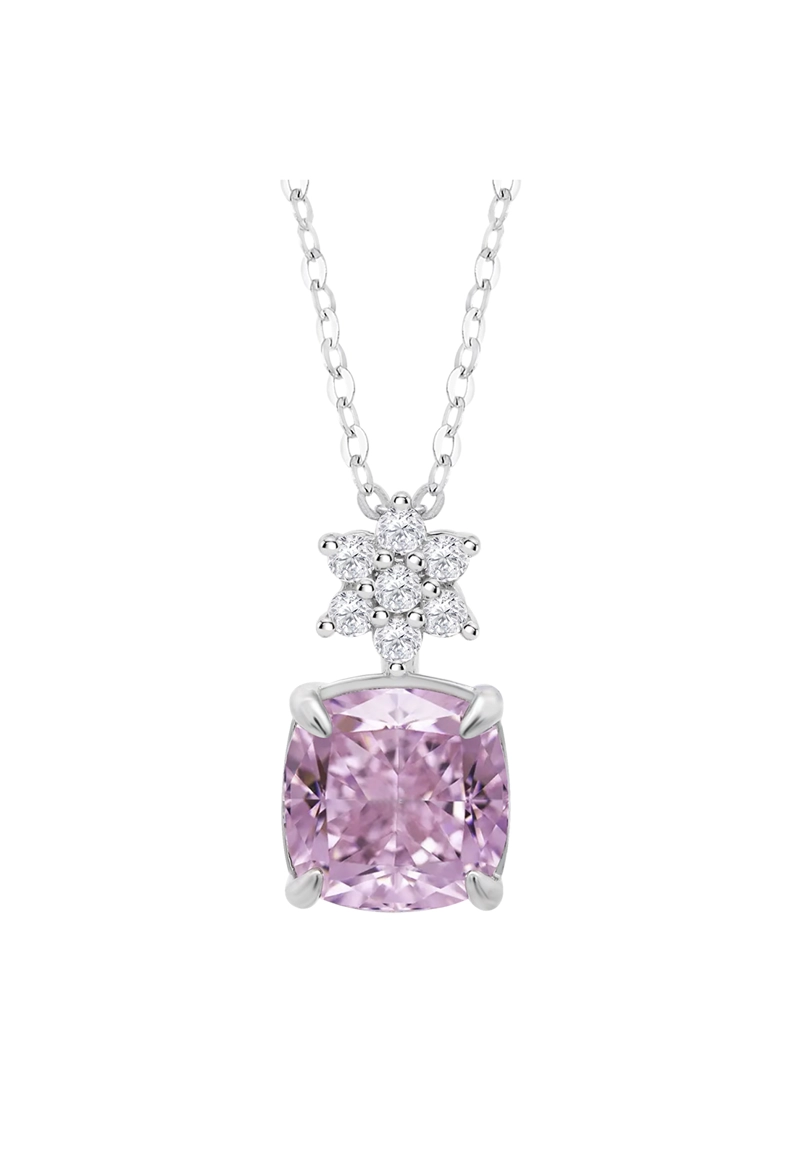 COLLAR LP3903-1/1 LOTUS SILVER MUJER LEROS - 2