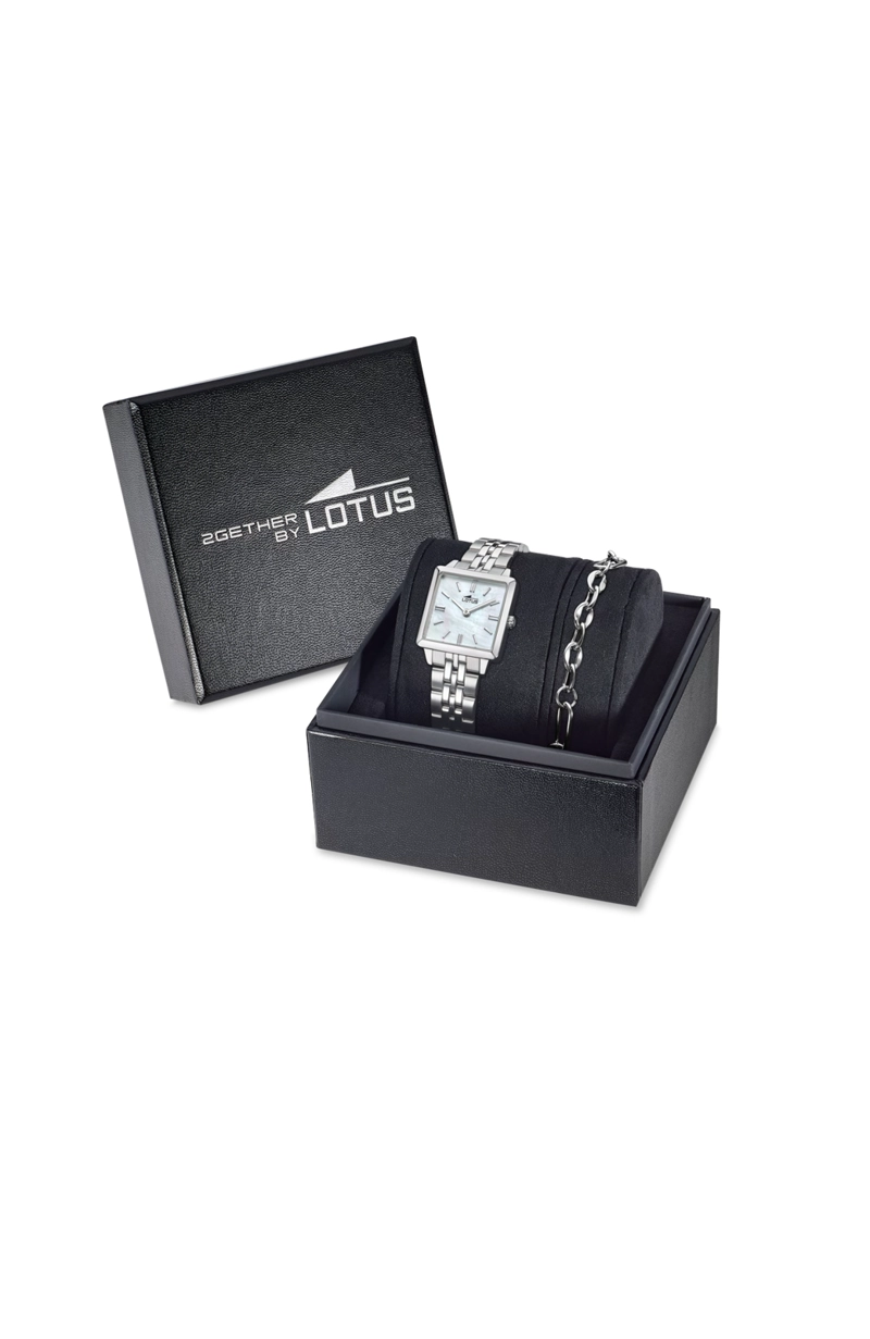 RELOJ 19010/1 LOTUS BLANCO MUJER 2GETHER - 3