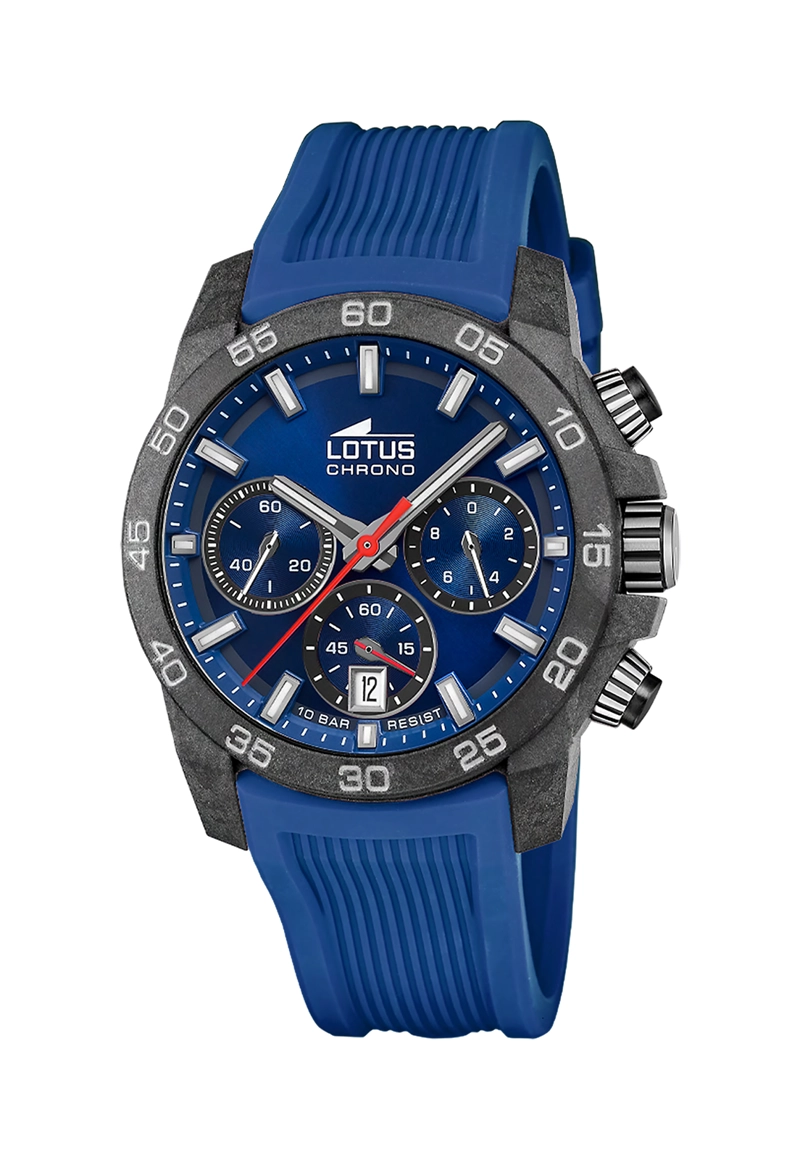 RELOJ 18974/1 LOTUS AZUL HOMBRE CHRONO - 1