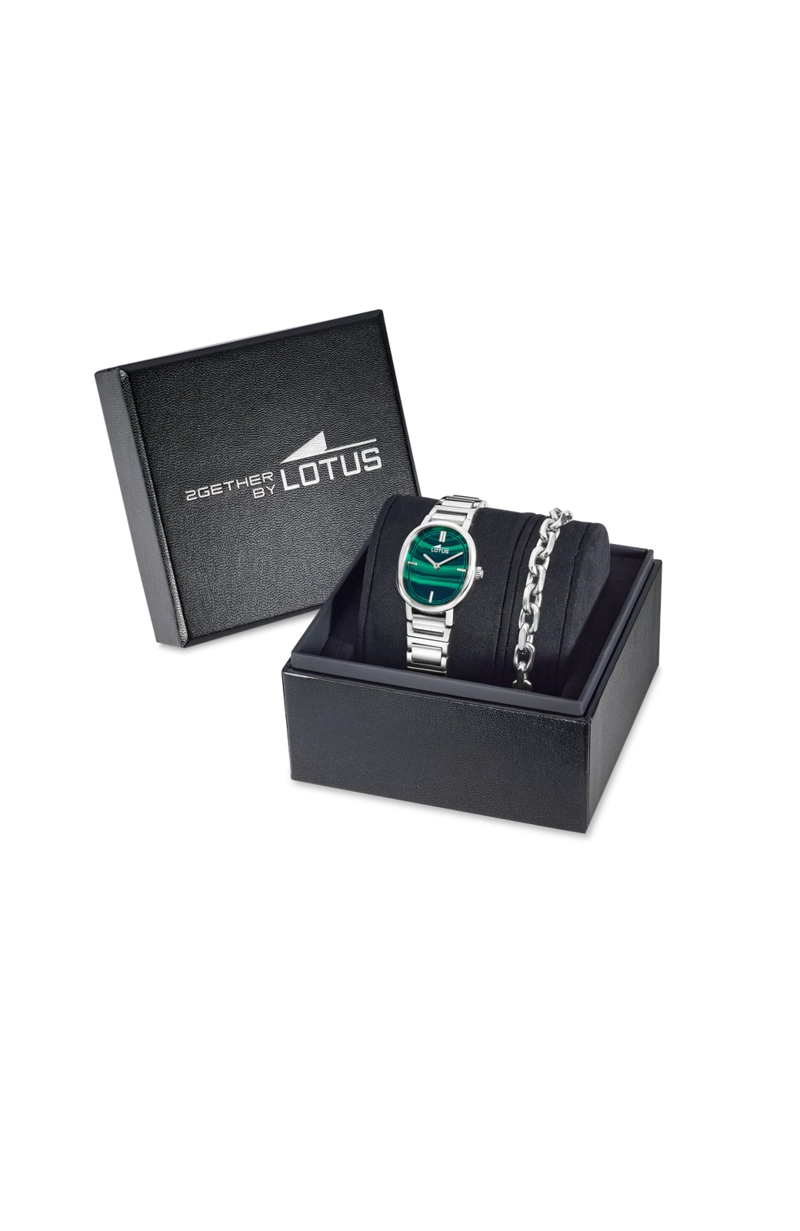 RELOJ 19012/3 LOTUS VERDE MUJER 2GETHER - 4
