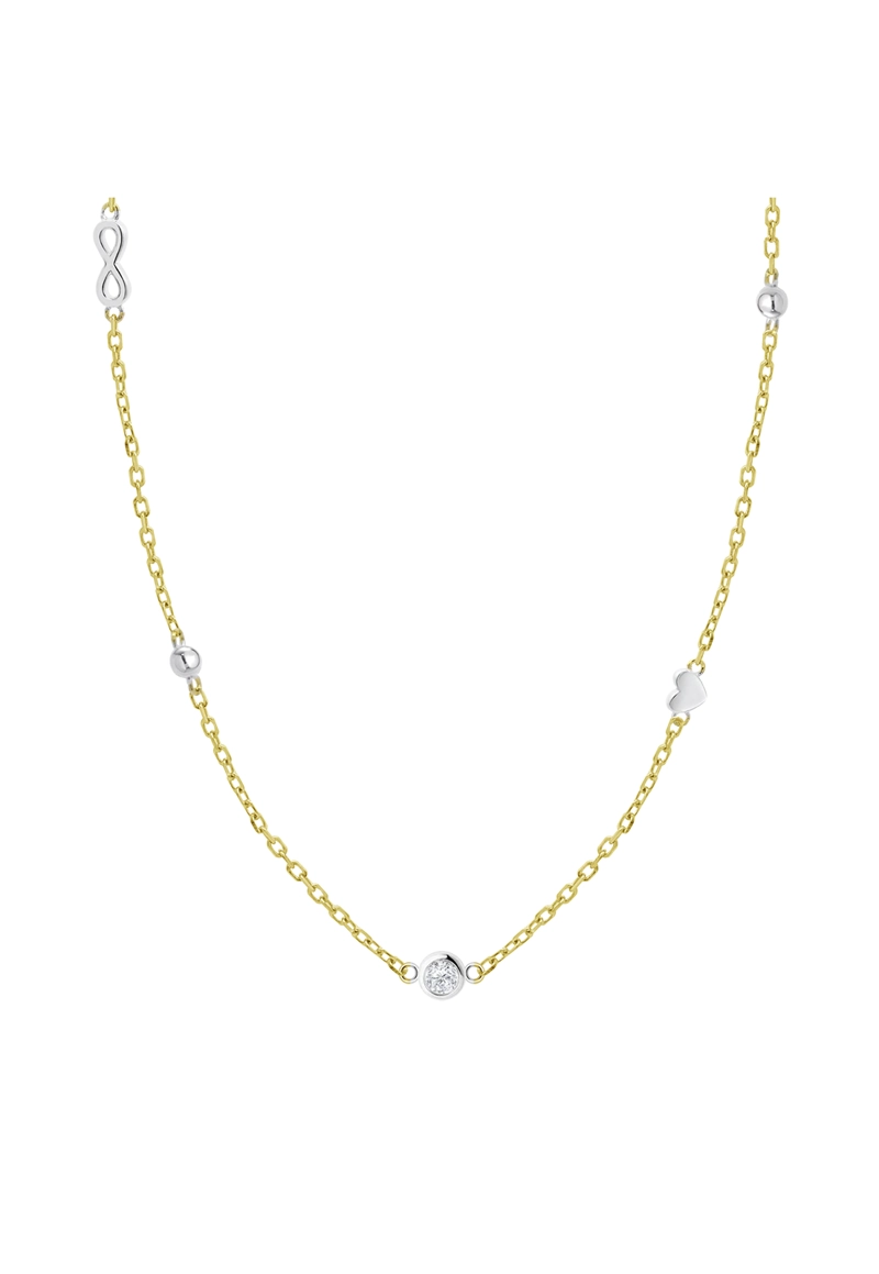 COLLAR LP3891-1/1 LOTUS SILVER MUJER - 2