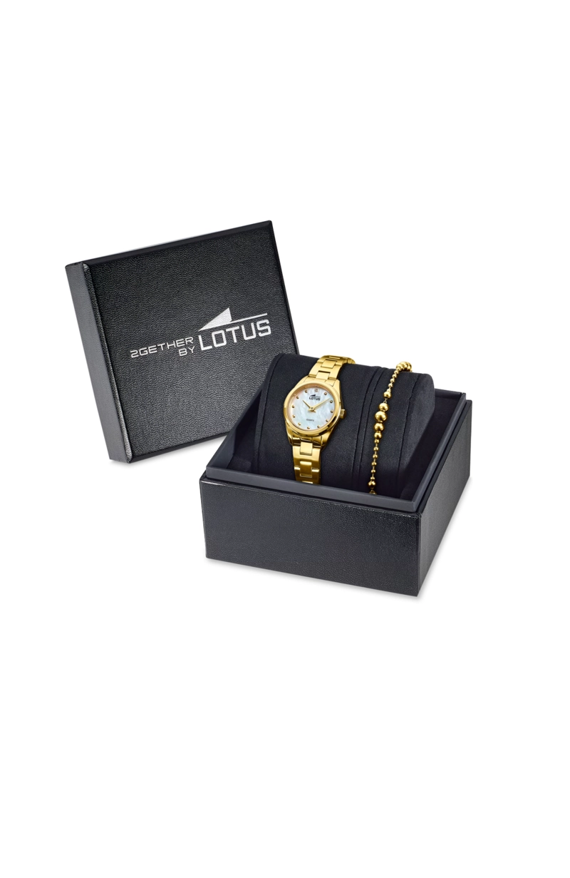 RELOJ 19007/1 LOTUS BLANCO MUJER 2GETHER - 3