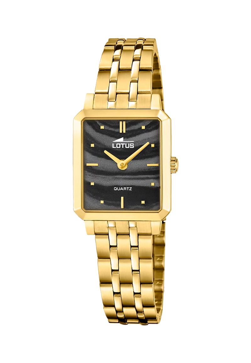 RELOJ 19009/4 LOTUS NEGRO MUJER 2GETHER - 1