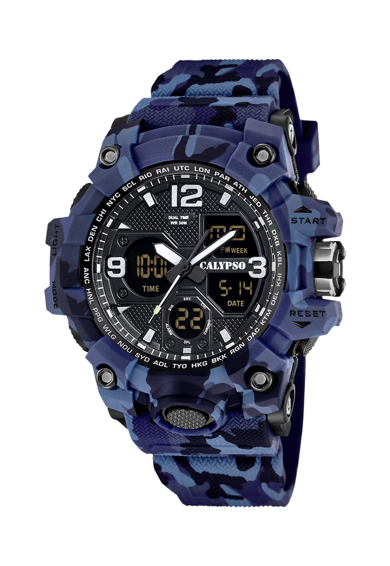 RELOJ K5855/2 CALYPSO AZUL HOMBRE X- TREM - 1