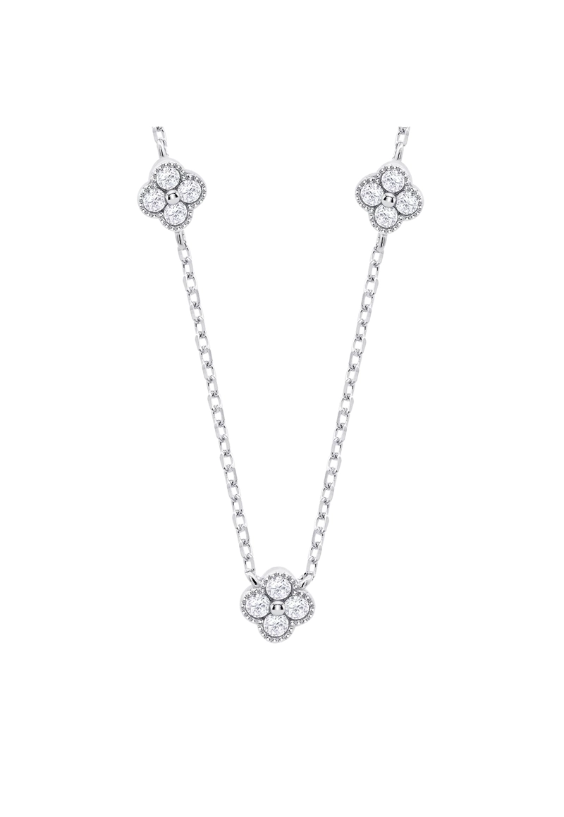 COLLAR LP3889-1/2 LOTUS SILVER MUJER - 2