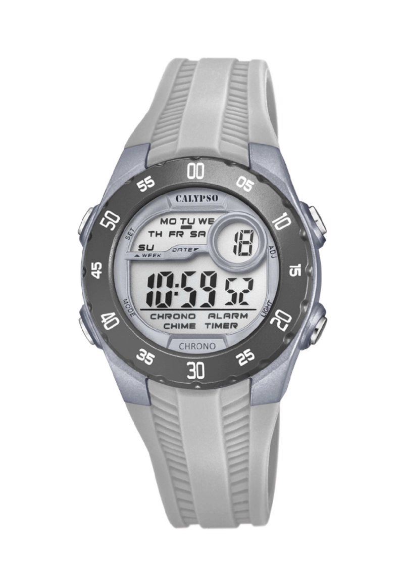 RELOJ K5744/4 CALYPSO GRIS MUJER DIGITAL CRUSH - 1
