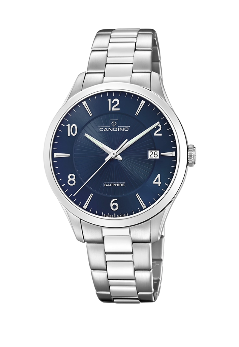 RELOJ C4798/2 CANDINO SWISS AZUL HOMBRE COUPLES CLASSIC - 1