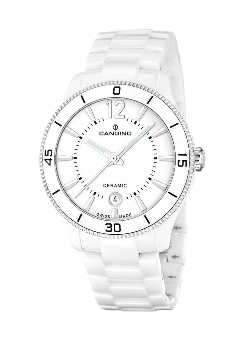 RELOJ C4794/2 CANDINO SWISS BLANCO MUJER CERAMIC - 1