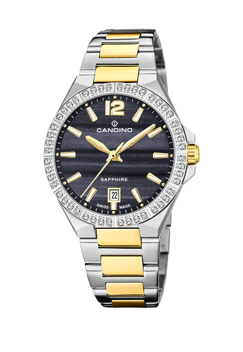 RELOJ C4761/E CANDINO SWISS NEGRO MUJER GENTS SPORT - 1