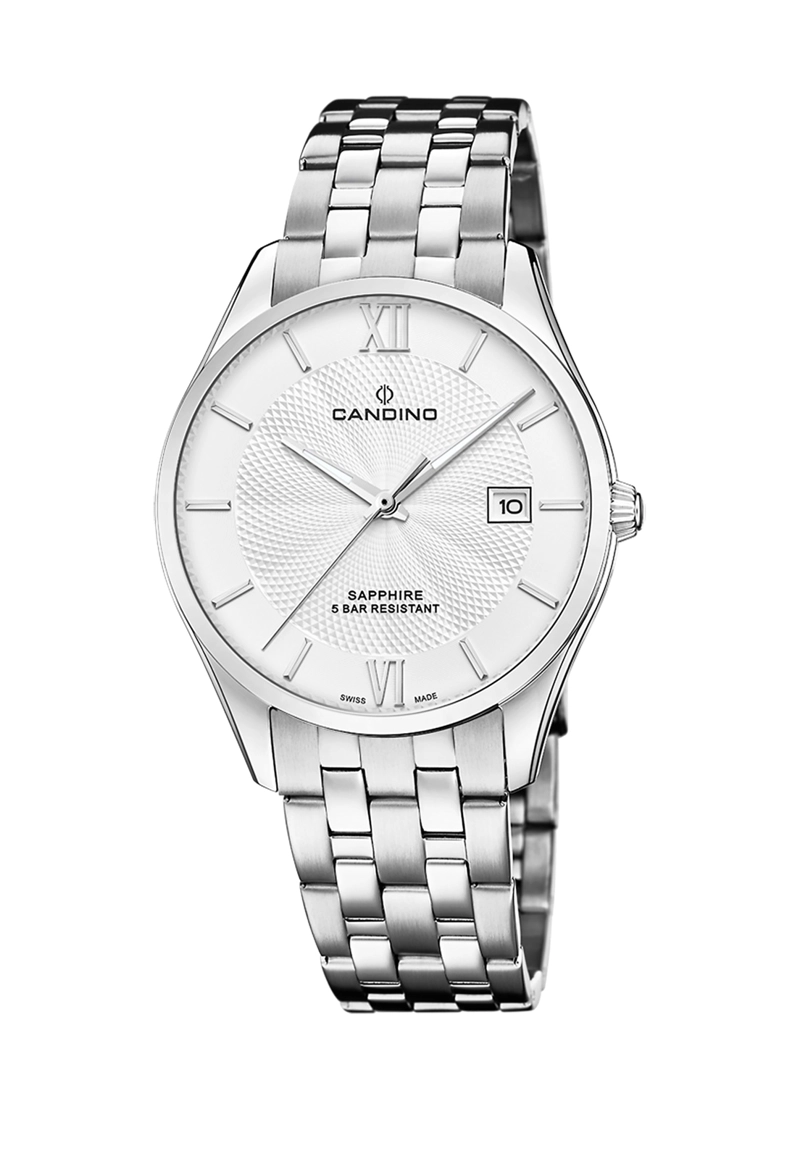 RELOJ C4728/1 CANDINO SWISS PLATA HOMBRE CEUTA-MELILLA-CANARIAS NORMAL - 1