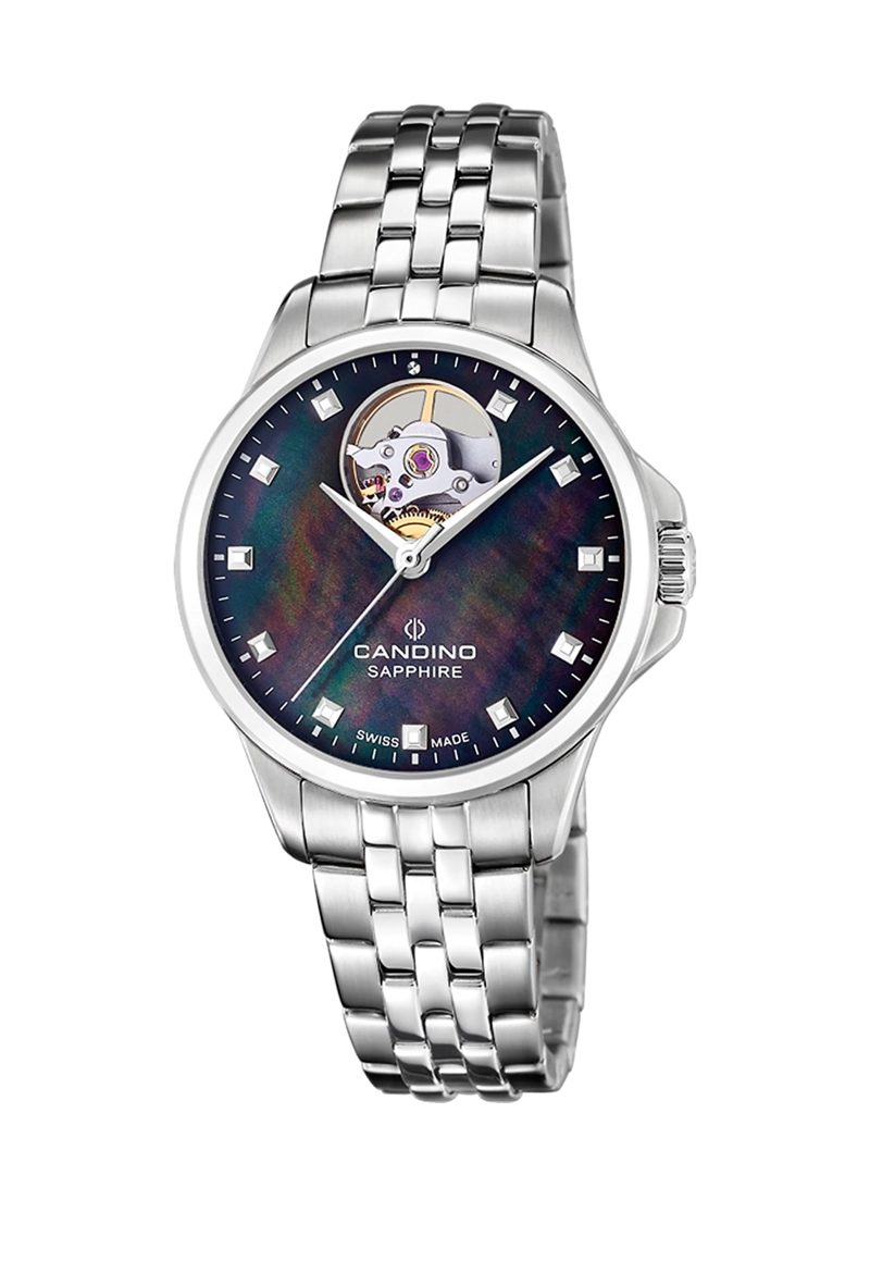 RELOJ C4770/B CANDINO SWISS NEGRO MUJER AUTOMATICO - 1