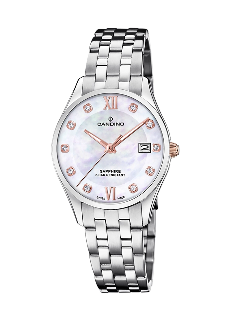 RELOJ C4730/1 CANDINO SWISS PLATA MUJER CEUTA-MELILLA-CANARIAS NORMAL - 1