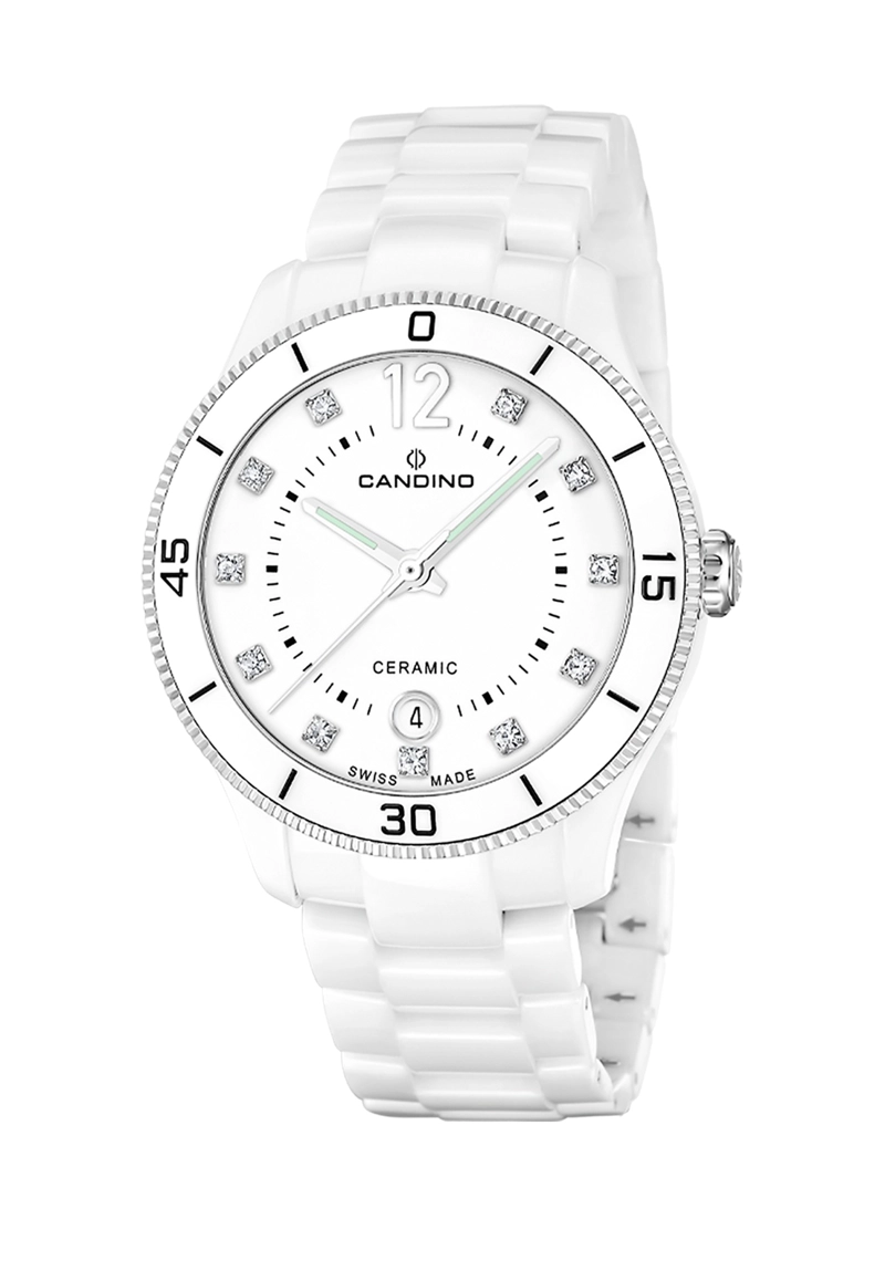 RELOJ C4794/3 CANDINO SWISS BLANCO MUJER CERAMIC - 1