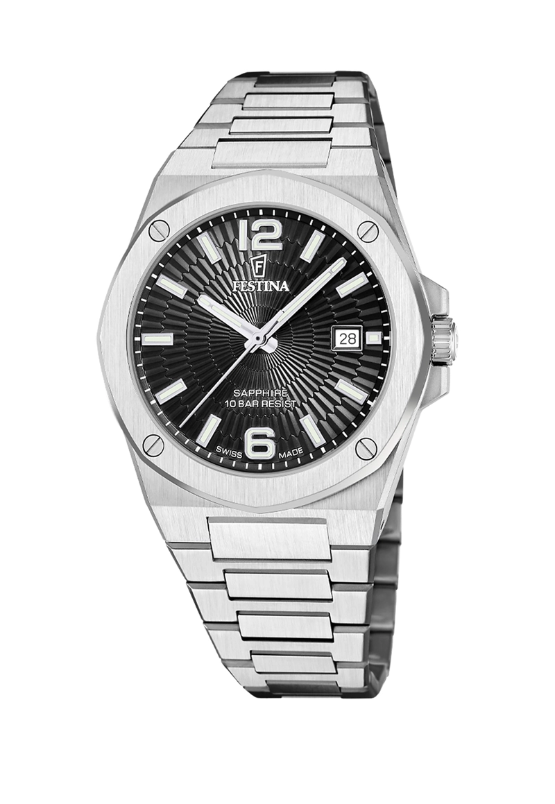 RELOJ F22000/4 FESTINA SWISS NEGRO HOMBRE VALLEY - 1