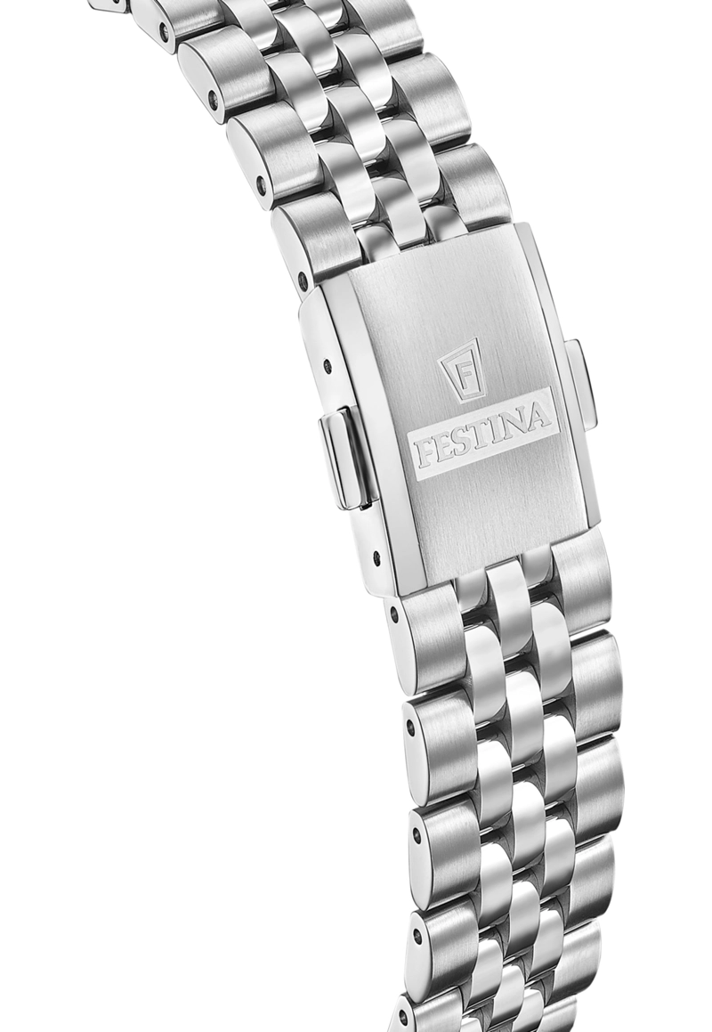RELOJ F20087/6 FESTINA SWISS NEGRO MUJER ACERO CLASICO - 2